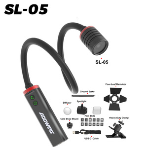 ชุดไฟมาโคร LED ODM ชุดไฟถ่ายภาพมาโคร5W <span class=keywords><strong>12</strong></span> gobos ใช้ติดตั้งได้หลายวิธีสำหรับการถ่ายภาพมาโคร - Product Image 2