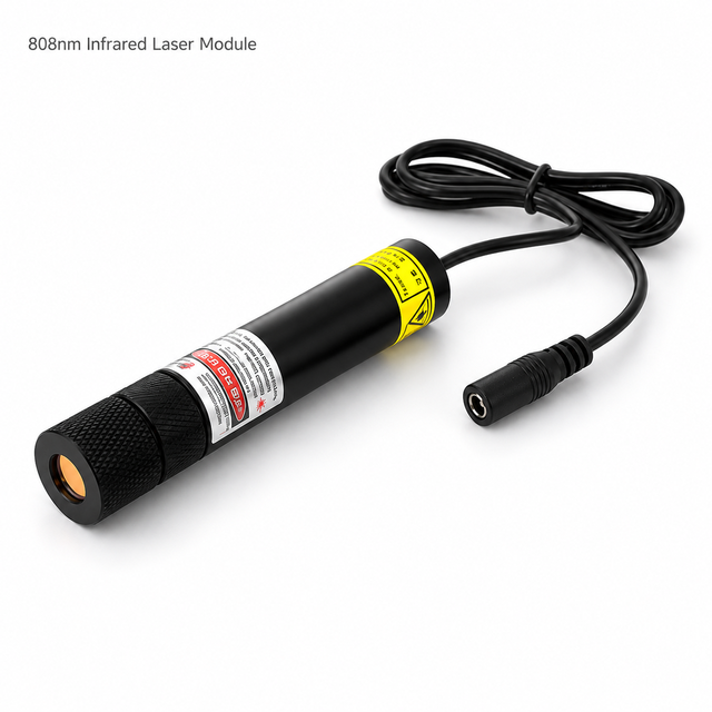 New ZhonNa 808nm 200mW Infrared Line Laser Module-near Infrared Night Interactive Projection Positioning Sight Sensor Head Point