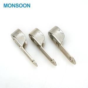 Accessoires de quincaillerie pour meubles Monsoon, rail de suspension pour vêtements, support en acier et alliage de zinc, tube de placard, support de tringle de placard, 50MMX20MM - Product Image 2