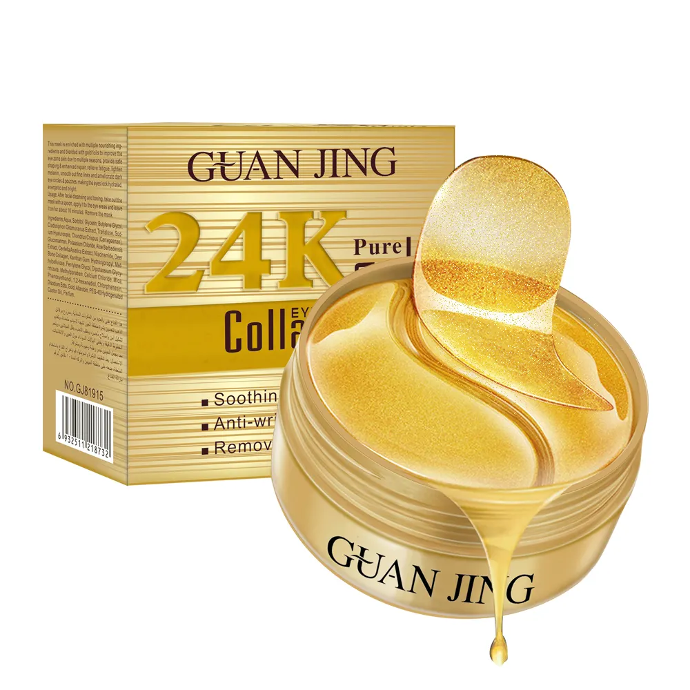 24K Vàng Collagen Gel Điều Trị Mắt Mặt Nạ Cho Khô Mắt Chống Nhăn Mặt Nạ Mắt