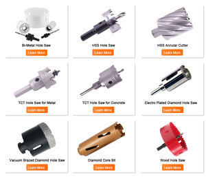 25mm kesme derinliği TCT karbür delik testere kesici ile Metal levha için Stop yaka - Product Image 6