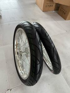 Nuevo Juego de Neumáticos Supermoto Surron Light Bee de 17 Pulgadas 17x2.15, Carcasa de Aluminio CNC Plateada, Kit de Neumáticos Delantero/Trasero para Bicicleta Eléctrica - Product Image 3