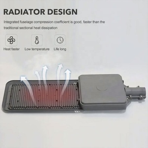 ไฟถนนโซลาร์เซลล์ LED กลางแจ้ง IP65 ดีไซน์ออลอินวัน พร้อมแบตเตอรี่ในตัว - Product Image 2