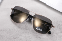 Lunettes Légères GS02 31g, Audio Tactile Intelligent, Musique BT5.3, Anti-lumière Bleue, Verres Polarisés UV400 pour Hommes