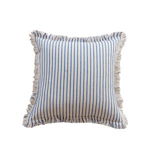 Nordic Striped Tassel <b>Throw</b> Pillow 45x45cm Cotton Cushion Cover Home Decor <b>Sofa</b> Pillows Breathable Coarse Hemp Fabric - Product Image 5