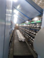 Fils DTY en Polyester blanc, 150d/96F/2 n, pour tressage de tissus