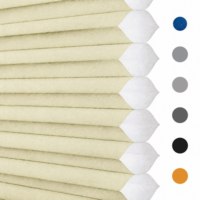 Tissu pour stores plissés alvéolés en polyester avancé 25 mm 100 % pour fenêtre [Tissu uniquement]