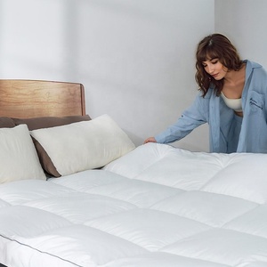 Vente chaude King Queen Size Coton Polyester Lit Confortable Couette Surmatelas - Product Image 5