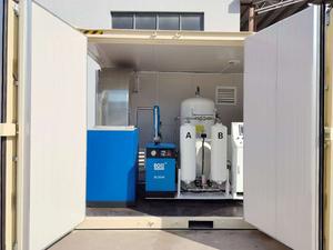 Générateur d'oxygène industriel à économie d'énergie Luoming, pureté O2 de 93%-99,5%, pompe PLC, engrenage à roulement pour soufflage de verre et aquaculture - Product Image 2