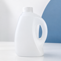 Bouteille d'eau 2L en PEHD de qualité alimentaire sans BPA avec poignée, surface givrée, bouchon à vis, marque Boqun, couleur personnalisée, impression sérigraphique pour boisson