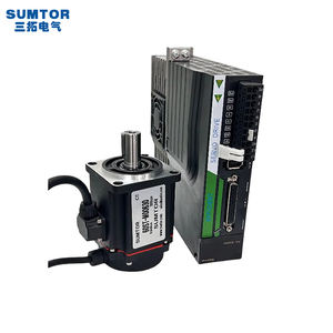 서보 모터 세트 200W 400W 600W 0.64-1.91N.M 3000RPM AC 서보 모터 및 서보 드라이브 - Product Image 1