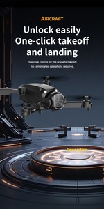 Drone pliable H20 avancé avec caméra double objectif 1080P, temps de vol de 30 minutes, positionnement par flux optique - Product Image 4