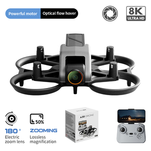 <span class=keywords><strong>Mini</strong></span> <span class=keywords><strong>Dron</strong></span> A30 <span class=keywords><strong>PRO</strong></span> con Cámara FPV, Quadcopter RC con Flujo Óptico, Modo Sin Cabeza, Lente Ajustable de 180 Grados para Niños y Principiantes - Product Image 6