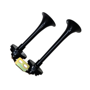 Clacson a chiocciola premium 12V a 2 toni, super potente, impermeabile, in ABS, per auto, moto, SUV, furgone - Product Image 3