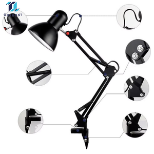 Lampe de bureau pliable à pince, design classique, fabrication professionnelle, multicolore, pour étude et lecture, vente en gros d'usine - Product Image 5