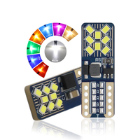 Ampoule LED de voiture haute puissance T10 16SMD 1210, lampe de positionnement pour véhicule, DC 12V Canbus