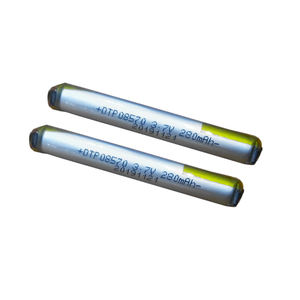 280mah <span class=keywords><strong>3</strong></span>.7v 08570 lityum silindirik pil - Product Image 2