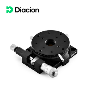 Prova ottica di alta precisione CNC lavorazione manuale stadio rotante Diacion RSPG60 60 60mm R-asse montato micrometro testa - Product Image 1