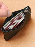 Tas dompet koin wanita, gaya baru tas koin Multi warna pola Litchi tas modis dompet untuk wanita dompet pemegang kartu