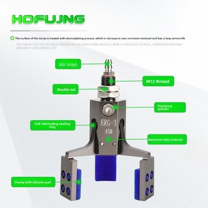 Robotic Arm <b>Mini</b> Fixture Large Opening Magnetic Detection Switch Three-jaw Four-jaw Special-shaped Strong <b>Clamp</b> Made China - Product Image 5
