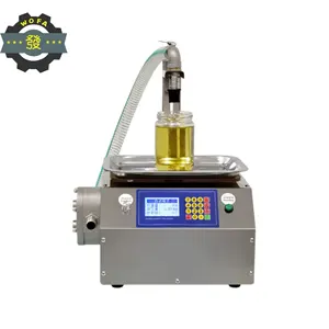 WF-L15+ Tahini cream honey weighing electric filling machine Balsamic milk juice liquid quantitative filling machine