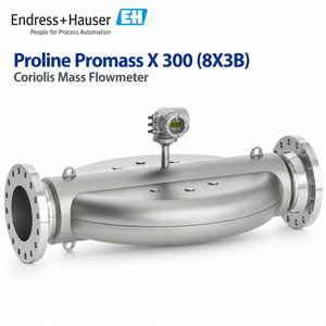 เครื่องวัดอัตราการไหลแบบโคริโอลิส Endress+Hauser Promass X 300 8X3B แบบสี่ท่อ ความจุสูง สำหรับการถ่ายโอนน้ำมันและก๊าซ - Product Image 1