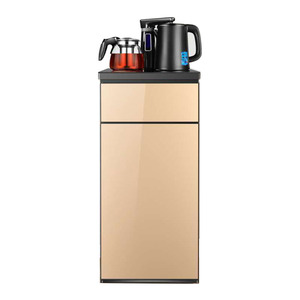 Distributeur d'eau de bar à thé avec compresseur, aspect élégant, panneau tactile, machine de bar à thé - Product Image 5