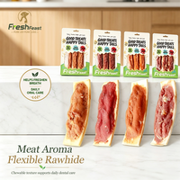Friandises pour chiens en gros du fabricant : bâtonnets à mâcher pour chiens en viande de poulet et de canard, pâte de fromage et légumes, et bâtonnets à mâcher en peau de bœuf pour l'entraînement des animaux de compagnie