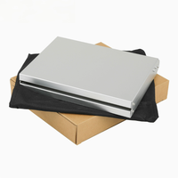 Mini table de camping pliable 32x21cm, ultra-légère en aluminium, petite table d'appoint portable pour la plage, le pique-nique, l'extérieur