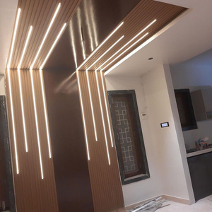 Slat Wood <strong>Panel</strong> Polyester Fiber Soundproof <strong>Wall</strong> Acoustic <strong>Panels</strong> <strong>Wall</strong> With <strong>Led</strong> <strong>Light</strong> - Product Image 4