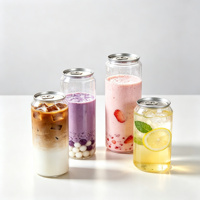 Pot en plastique de qualité alimentaire avec couvercle coloré hermétique, conteneur transparent en PET, design premium pour 32oz 8oz 10oz 12oz 16oz 350ml 500ml