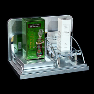 <b>Acrylic</b> Cosmetic Display <b>Stand</b>, Countertop Retail Makeup Organizer for Beauty Products - Product Image 1