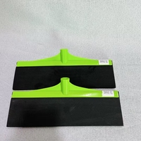 Raclette en plastique colorée avec lame en caoutchouc remplacer la tête pour le nettoyage des sols et des fenêtres