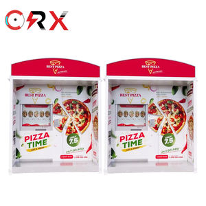 Máquina Expendedora de pizza suburbana personalizable 2025 con techo - Product Image 2