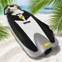 Planche à jet électrique RUSH WAVE, jetboat à jet unique, planche de surf, pédale debout, sports nautiques à grande vitesse, modèle H1 48V EPP, lacs, rivières