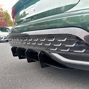 Amp-Z Rear Lip Spoiler Glossy Black For Audi A3 8Y Sline Hatchback 2024 Tuning Style - Product Image 3