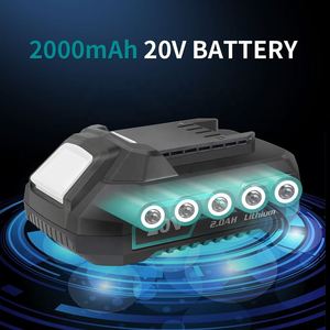 Replacement DIY Tool <b>Battery</b> Pack 18/20 Voltage 2Ah Deep Cycle Lithium Ion for Home Appliances & Uninterruptible Power Supplies - Product Image 3
