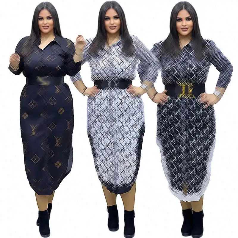 Loose Long Sleeve Dress Sexy Dress Bodycon Brand Women's Clothing Hot Selling Casual Summer Natural women luxury clothing