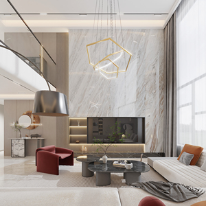 Ý sang trọng hiện đại Thiết kế nội thất dịch vụ làm việc 3D Rendering trang trí nội thất thiết kế nội thất - Product Image 3