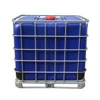 Réservoir d'eau chimique vertical en plastique en gros 1000L réservoir d'utilité à fond plat réservoir ibc