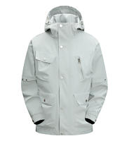 Veste matelassée confortable pour homme et femme, fabriquée par le fabricant, multi-poches, coupe-vent, imperméable, sur mesure