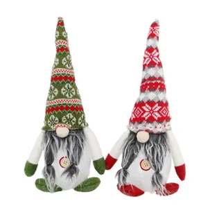 Hiasan Rumah Mewah Botol Permen Gnome Buatan Tangan Swedia Hadiah Natal Hadiah Natal Gnome Rumah