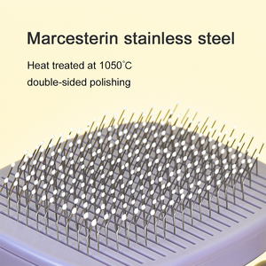 Cepillo giratorio para quitar el pelo de mascotas, autolimpieza, para gatos y perros - Product Image 4