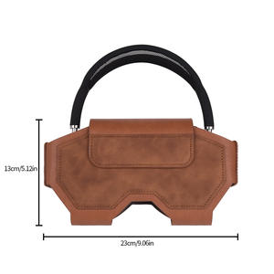 Estuche Protector Magnético <span class=keywords><strong>para</strong></span> Auriculares de Cuero PU, Funda Protectora <span class=keywords><strong>para</strong></span> Auriculares con <span class=keywords><strong>Forro</strong></span> de Microfibra <span class=keywords><strong>para</strong></span> <span class=keywords><strong>Airpods</strong></span> Max, Accesorios <span class=keywords><strong>para</strong></span> Auriculares - Product Image 4