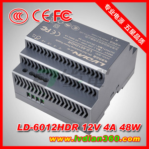 Ludun Din Rail <b>Switching</b> Power Supply <b>12V</b> 5A Single Output Industrial Equipment CE FCC Certified - Product Image 3
