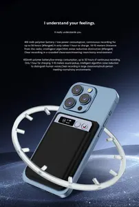 Grabadoras <span class=keywords><strong>de</strong></span> Voz Digitales, Grabadora <span class=keywords><strong>de</strong></span> Voz Pequeñ<span class=keywords><strong>a</strong></span> y Portátil, Inalámbrica para Oficina, Gran Capacidad, <span class=keywords><strong>Traductor</strong></span> <span class=keywords><strong>de</strong></span> Voz <span class=keywords><strong>a</strong></span> <span class=keywords><strong>Texto</strong></span> con IA, Formato WAV - Product Image 5