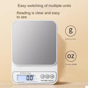 लोकप्रिय डिजाइन प्लास्टिक डिजिटल रसोई खाद्य स्केल घरेलू इलेक्ट्रॉनिक वजन किलोग्राम किलोग्राम - Product Image 2