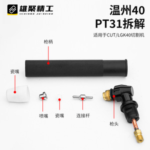 Plasma Cutting Torch Head Pt 31 30 60 A Single Phase For Mild Steel And Stainless Steel Manual Control Wenzhou Made - Product Image 3