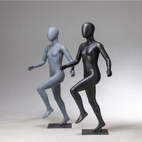 Maniquí Deportivo Adolescente con Base Estable, Maniquí Atlético de Cuerpo Completo para Exhibición de Moda