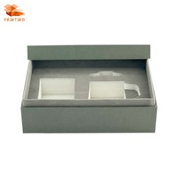 Emballage en carton personnalisable de luxe pour tasses, verres et boîtes cadeaux, avec couvercles supérieur et inférieur inclus